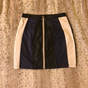 Leather skirt